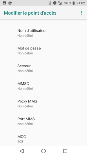 Comment configurer internet avec les données mobiles ?